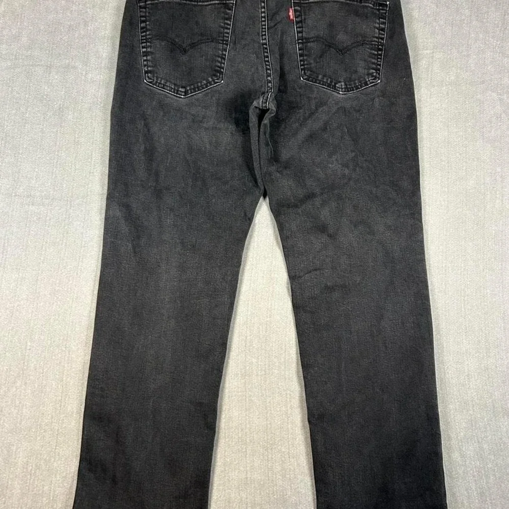Levis 541 Athletic Taper Jeans Mens W36 L30 Faded Black Denim Pants 541-0223